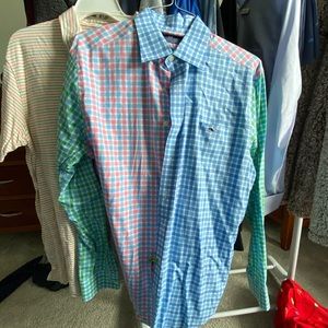 Large vineyard vine pastel Casual button down